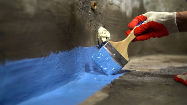 Commercial Wet Basement Repair project at a Butler, IN business property by SJ Waterproofing Pros